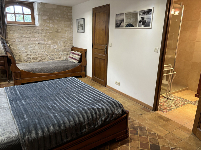 Bedroom 3, L'Escale de Mortagne, Charente-Maritime