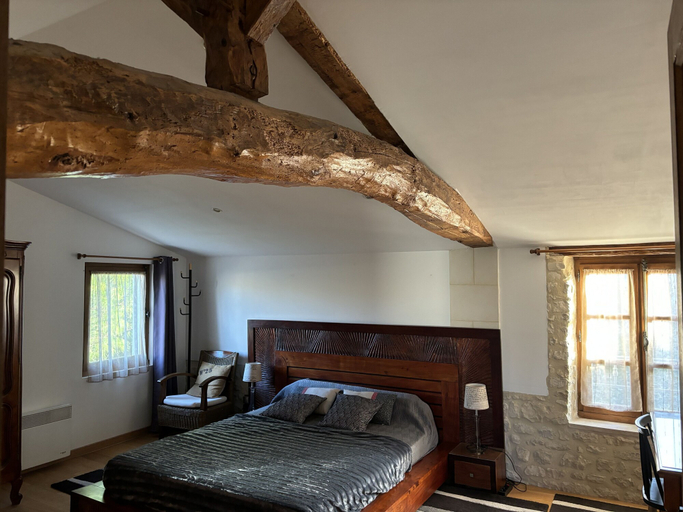 Bedroom 2, L'Escale de Mortagne, Charente-Maritime