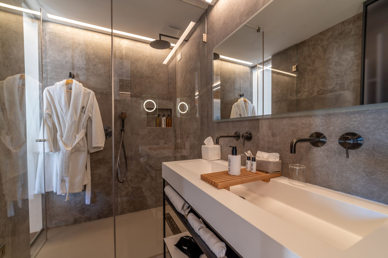Bathroom 5, Via Roma 33 Tuscany Boutique Hotel & Spa - Adults Only, Arezzo