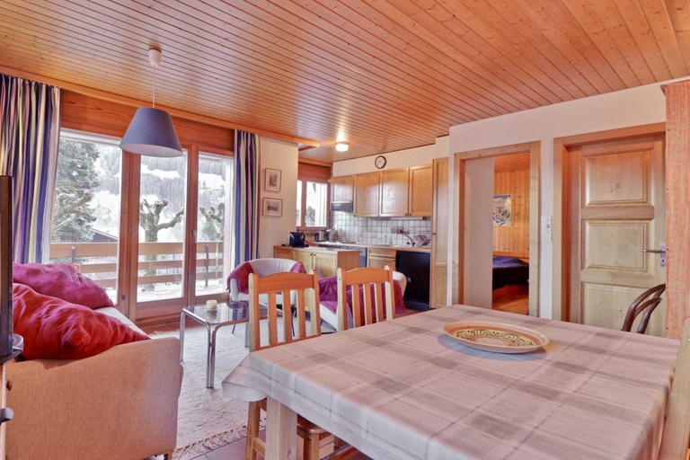 Living room 5, Bel Appartement au Centre de Champéry Avec vue, Monthey