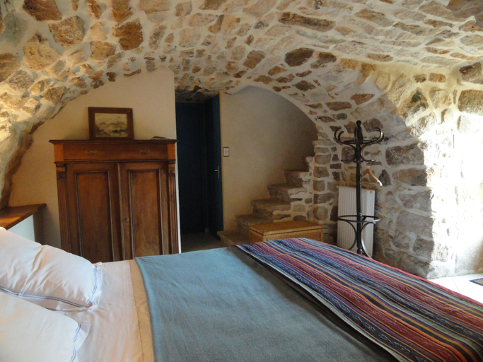 Bedroom 3, Chambres d'hôtes Au creux du Chambon, Ardèche