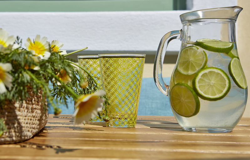 In-room dining, Yellow Orchid Cycladic House, South Aegean