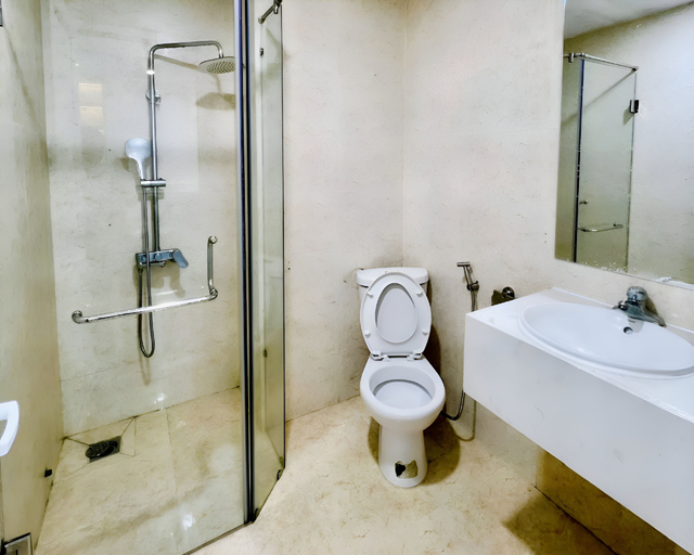Bathroom, Muong Thanh Golden Apartment Nha Trang, Nha Trang