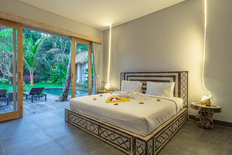 Bedroom 2, Brand new Luxury 3BR villa Ethnic Ubud #1, Gianyar