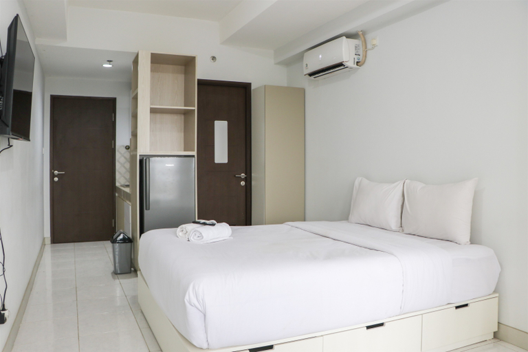 Bedroom 3, Cozy and Nice Studio Apartment at Mekarwangi Square Cibaduyut By Travelio, Bandung