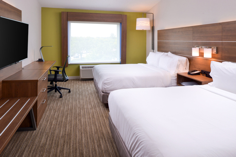 Bedroom 2, Holiday Inn Express & Suites OMAHA - 120TH AND MAPLE, Douglas