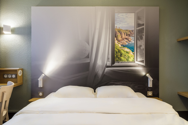 Bedroom 3, B&B HOTEL Saint-Brieuc, Côtes-d'Armor