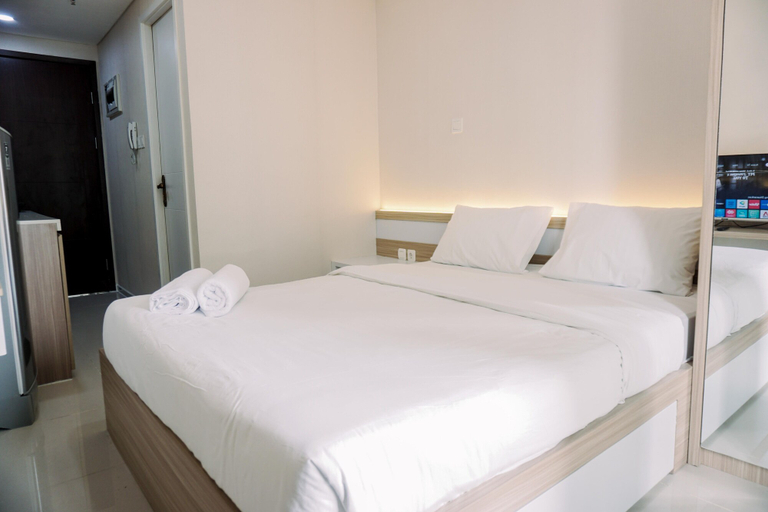 Bedroom 4, Homey And Minimalist Studio At Daan Mogot City Apartment, West Jakarta