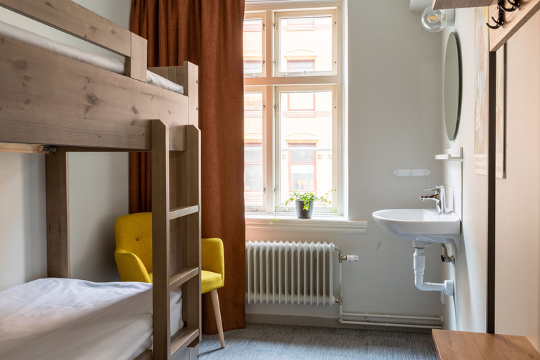 Bedroom 3, STF Vandrarhem Stigbergsliden - Hostel, Göteborg