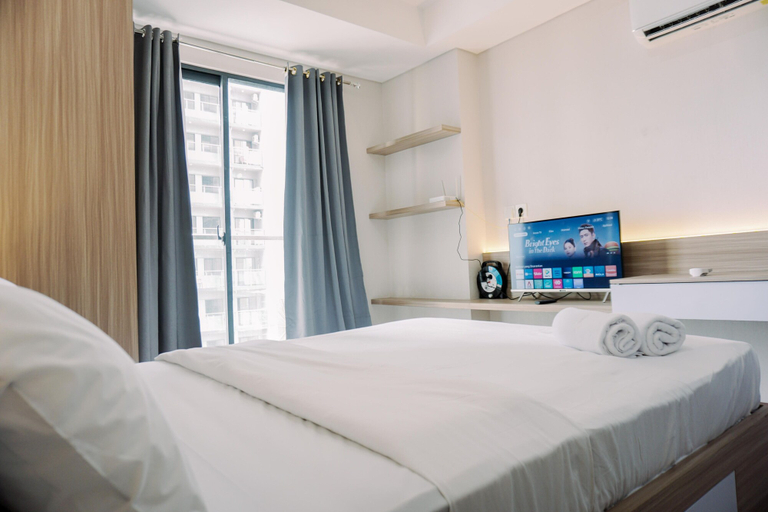 Bedroom 3, Homey And Minimalist Studio At Daan Mogot City Apartment, West Jakarta