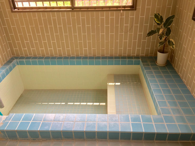 Bathroom 3, Yufu inn 青い温泉〜家族風呂貸切〜湯布院ゆのつぼ街道近く!一軒家貸切 , Yufu
