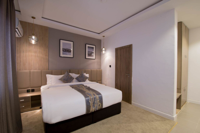 Bedroom 3, The Corniche Hotel, Eti-Osa
