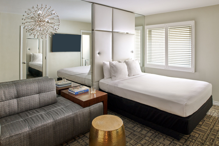 Bedroom 3, Hotel Ziggy on Sunset, Los Angeles