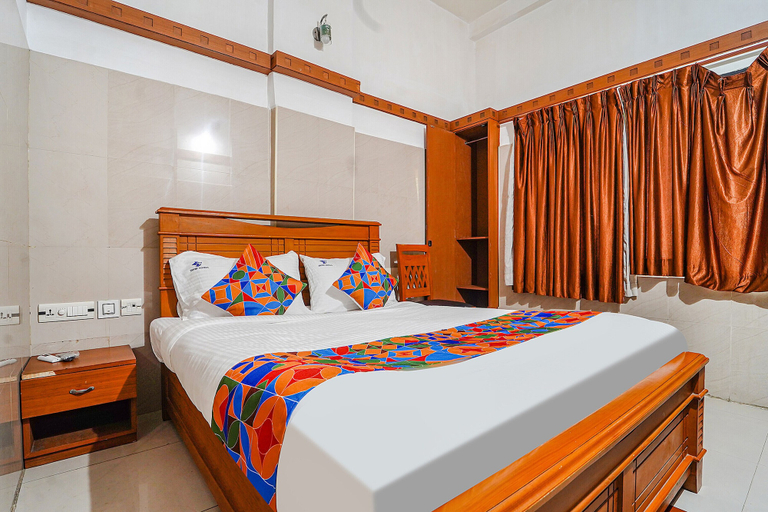 Bedroom, FabHotel Sca - Gandhipuram, Coimbatore