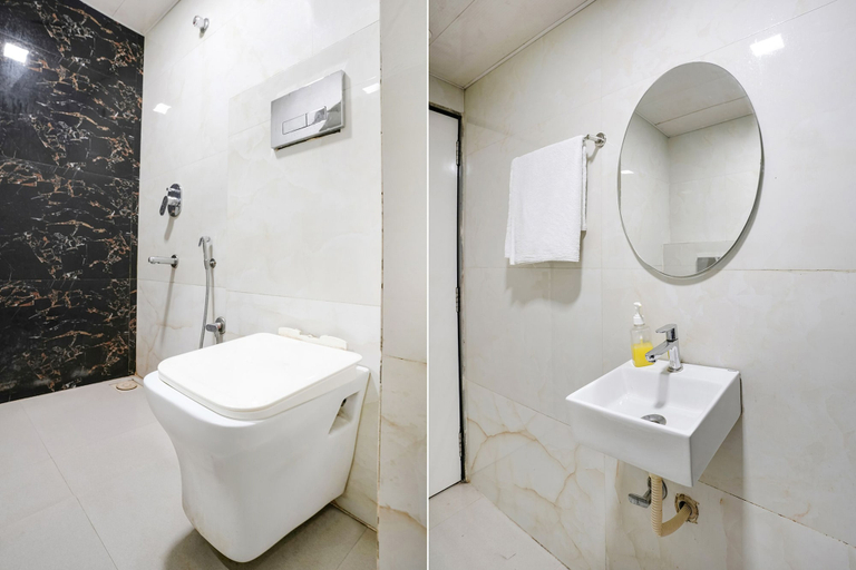 Bathroom 4, FabHotel Golden Star, Mumbai Suburban