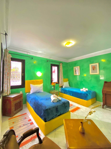 Bedroom 2, Riad Baddi, Rabat
