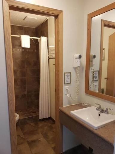Bathroom 5, Pines Motel, Division No. 14