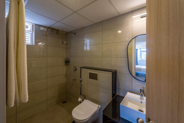Bathroom 5, Olive Hotel JP Nagar by Embassy Group, Bangalore