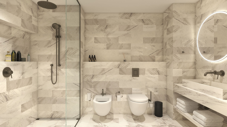 Bathroom 5, Cardo Roma, Autograph Hotel, Rome