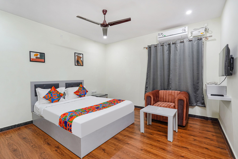 Bedroom 2, FabHotel Ivory Pearl Koramangala Bangalore, Bangalore
