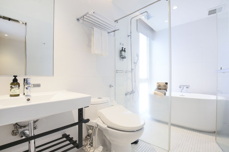 Bathroom 4, Dandy Hotel - Tianjin Branch, Taipei City