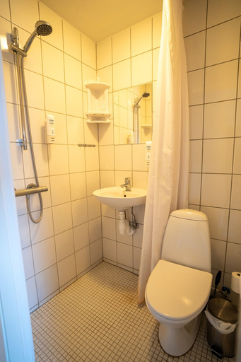 Bathroom, Frederiksværk Hotel, Halsnæs