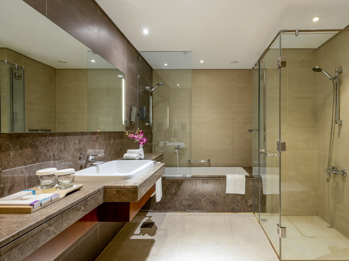 Bathroom 5, Flora Al Barsha Hotel at the Mall, Dubai