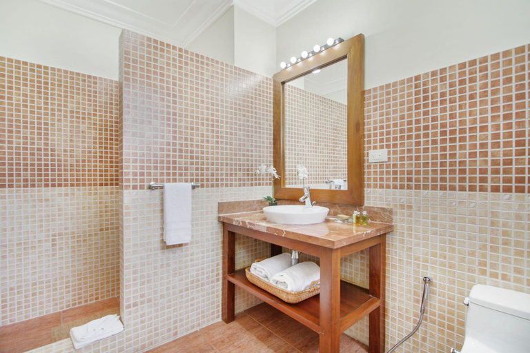Bathroom 4, 4-BR Pool Villa - Garden & Beach Access, Salvaleon de Higuey