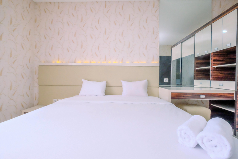 Bedroom 1, Modern and Homey 1BR at Tamansari Semanggi Apartment By Travelio, South Jakarta