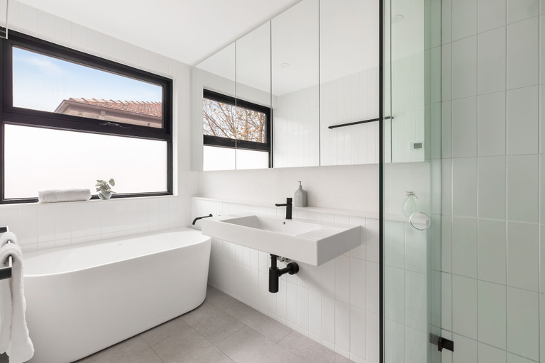 Bathroom 3, Docker St Elwood Apartments by UrbanRest, Melbourne