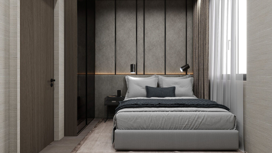 Bedroom 2, The Residence 59, Belgrade