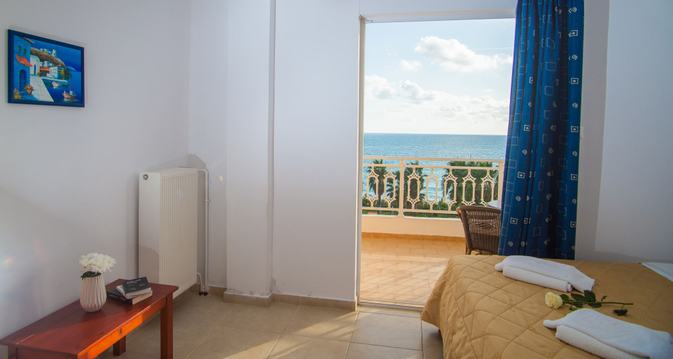 Bedroom 3, Poseidon Beach Hotel, Epirus