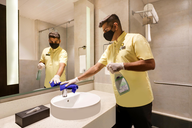 Bathroom, Lemon Tree Hotel, Hubli, Dharwad