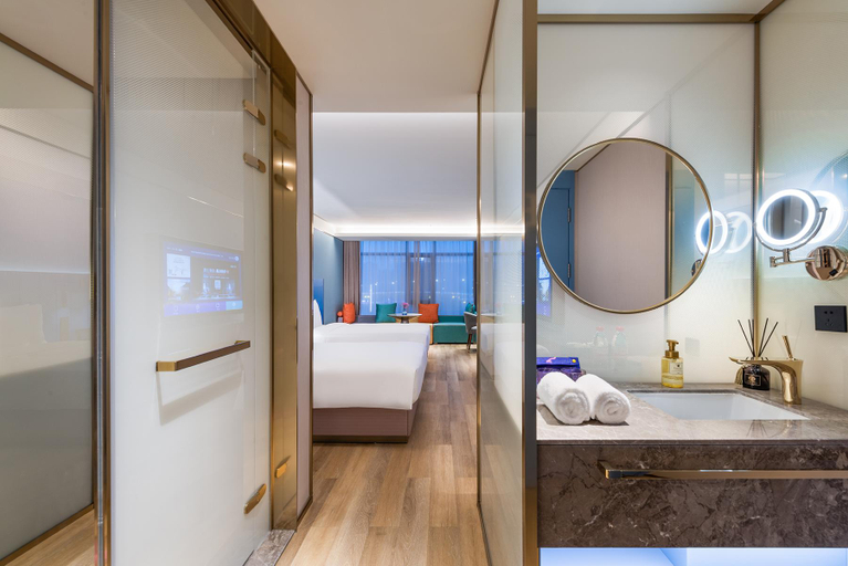Bathroom 3, Manxin Hotel Linfen Yingbin Avenue, Linfen