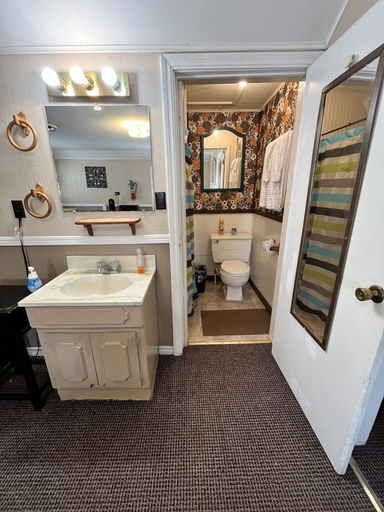Bathroom 4, Cedarvale Cabins at Turner Falls, Murray