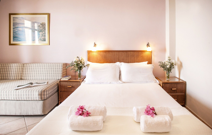Bedroom 4, Paralio Hotel, Central Macedonia
