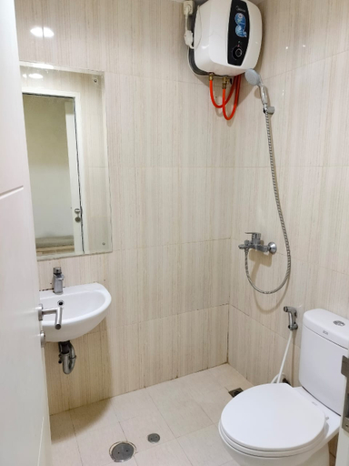Bathroom, Daily Room at Sentul Tower Apartment, Bogor
