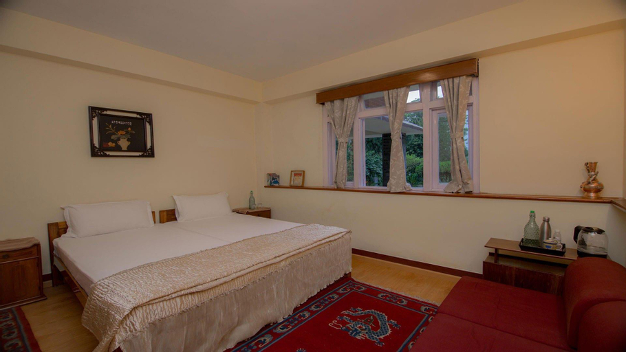 Bedroom 4, La Ipsing Farm by StayVista, A heritage property in orchards with Mountain views, featuring Outdoor, East Sikkim