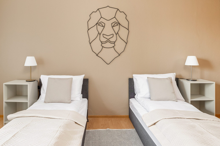 Bedroom 3, Ground Floor Apartment by Renters, Poznań City