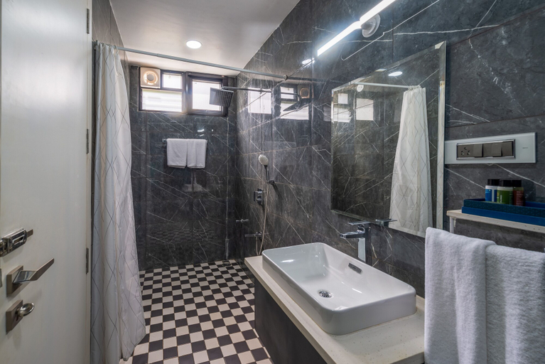 Bathroom 3, Villa by Olive - Nerul, North Goa