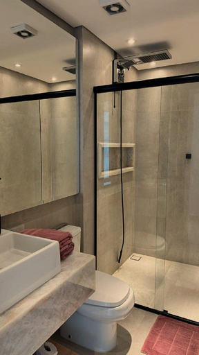 Bathroom 3, Apartamento Astúrias, Guarujá