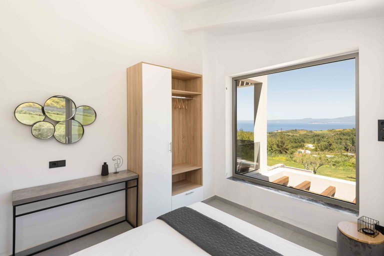 Bedroom 2, Koni Villas 1 by Halkidiki Villas, Central Macedonia