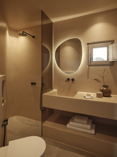 Bathroom, Epos Villas Santorini, South Aegean