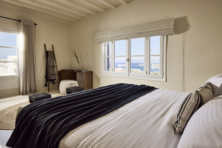 Bedroom 4, Sharm Hotel Mykonos, South Aegean