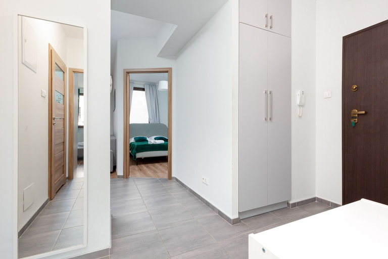 Bedroom 3, Metro Bielany Apartment by Renters, Warsaw