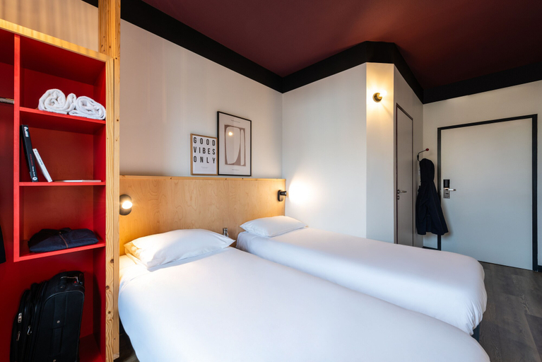 Bedroom 4, Greet Hotel Bourg-en-Bresse Sud Montagnat, Ain