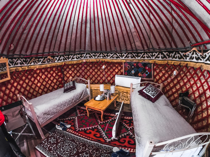 Bedroom 3, Karkyra glamping, Tüp