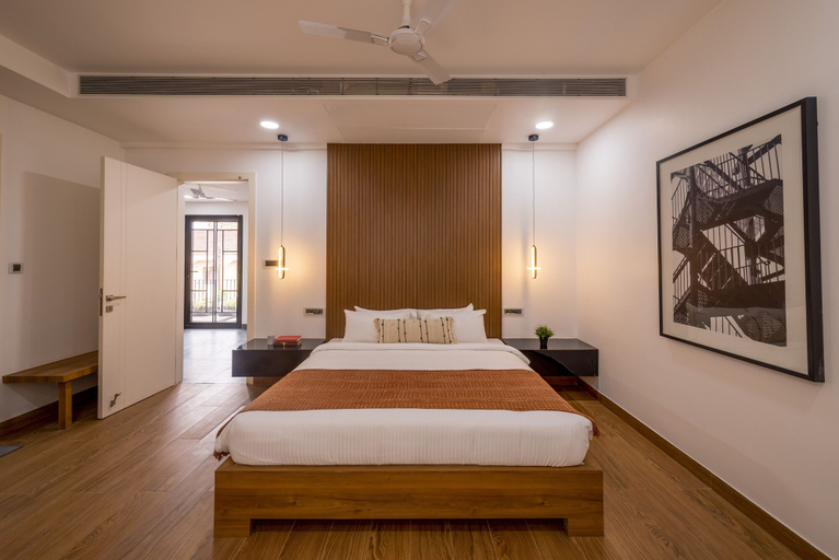 Bedroom 1, Villa by Olive - Nerul, North Goa