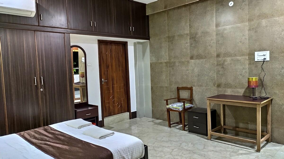 Bedroom 3, Shiv Sakthi Villa-First Floor Stay, Thanjavur