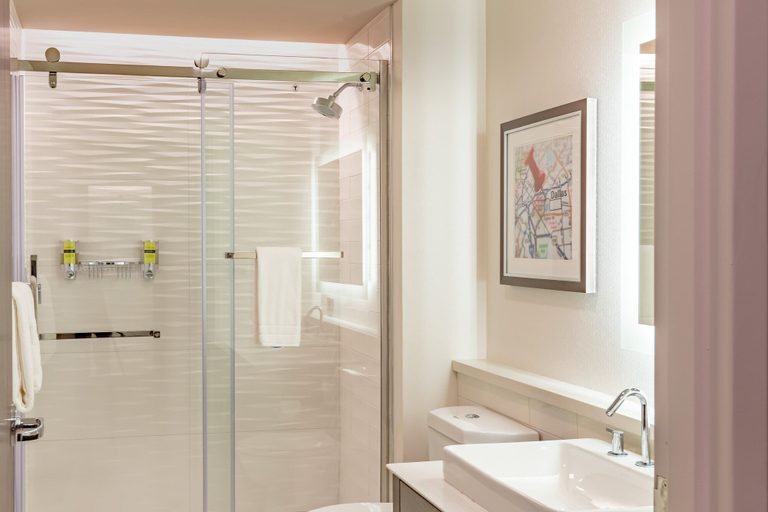 Bathroom 5, Element by Marriott Dallas Downtown East, Dallas